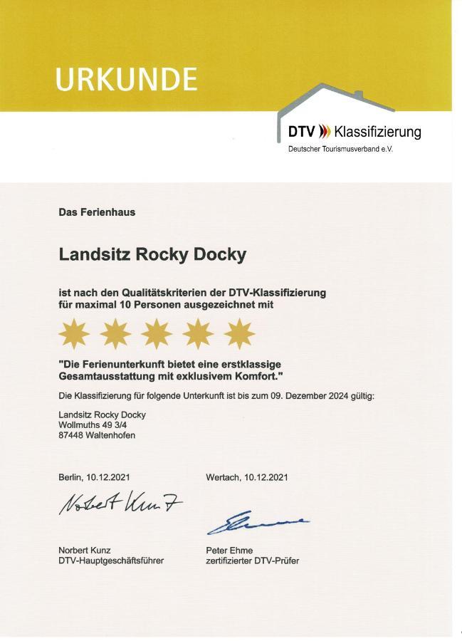 Landsitz Rocky Docky Villa Niedersonthofen ภายนอก รูปภาพ